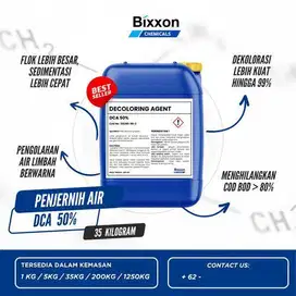 Penjernih Air Limbah Berwarna (DCA) - Decoloring Agent 35kg