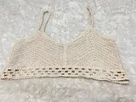 Crop baju wanita