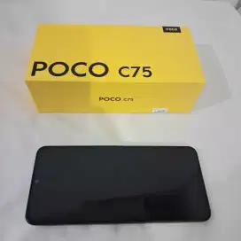 HP Poco C75 Hitam 6/128GB NFC