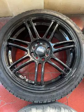 Velg HSR BOON R17 dan Ban ACCELERA