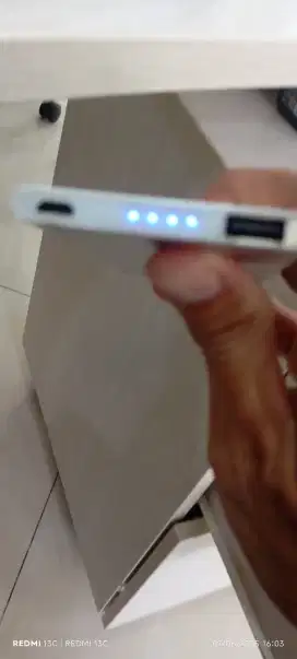 Jual power bank i rooc 10000mah kondisi normal fungsi