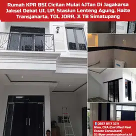 Rumah Di Jagakarsa Nempel Jl M Kahfi 2 Dekat Stasiun Lenteng Agung TOL