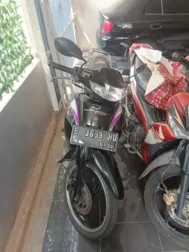 jual motor supra x 110 Hitam