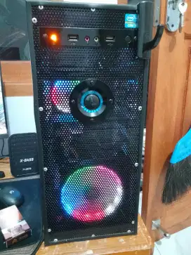 Pc Intel i3 4150 ram 16gb plus monitor siap pakai