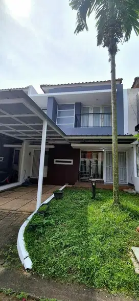 Di Sewakan Rumah Cantik Siap Huni Unfurnish. Raffles Hill Cibubur.