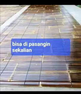 Krey,tirai bambu wulung