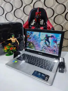 Laptop Design Asus X450Jn Core i7 Ram 16/256gb Ssd Dual Vga Nvidia COD