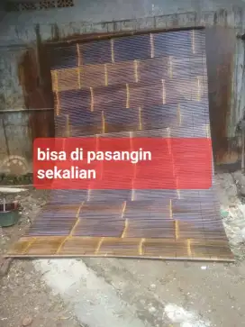 Krey,tirai bambu wulung