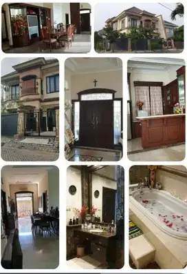 JUAL RUMAH MEWAH CLASSIC FULL FURNISH ARAYA
