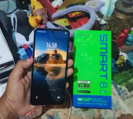 Infinix Smart 8pro ram 8+8/128 Fullset Ori Nomines
