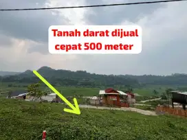 Tanah darat dijual cepat 500 meter masuk mobil bogor timur