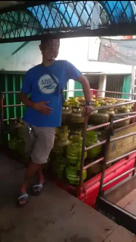 supir pick up LPG