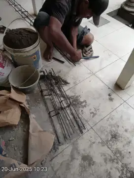 Renovasi  KM.., ganti close