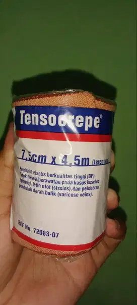 Jual Perban Tensocrepe 7,5 cm x 4,5 m – Baru – Bisa COD