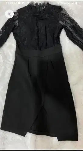 Dress brokat pesta