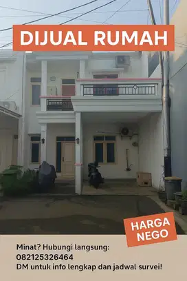 DIJUAL RUMAH CLUSTER LOKASI STRATEGIS