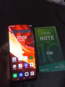 Infinix note10 pro 8/128 fullset