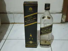 Botol Kaca Minuman Import Untuk Dekorasi Hiasan Pajangan Di Lemari