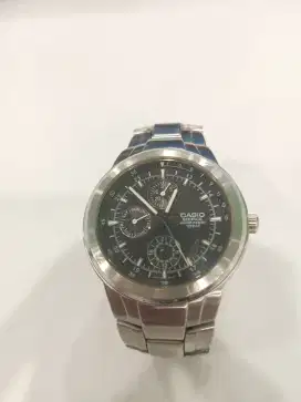 jam tangan arloji casio edifice ef305 bekas pribadi second
