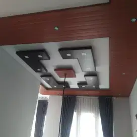 Plafon gypsum dan pvc
