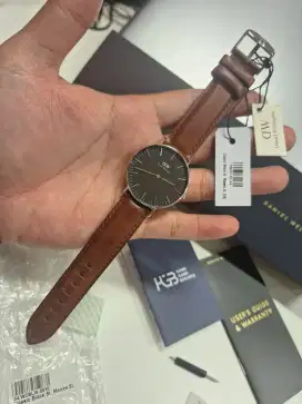 Jam Daniel Wellington Clasaic Black St Mawes SL 36mm Fullset watch co