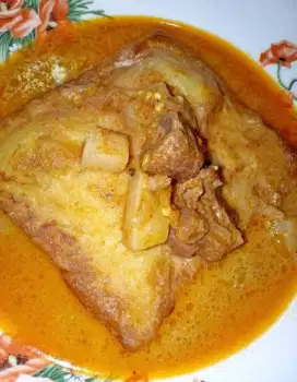Martabak kari telur 1 cuma 8rb