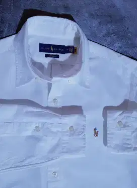 Kemeja putih Ralph Lauren ORI barcode