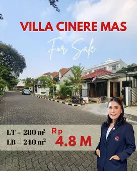 l Rumah Mewah di Villa Cinere Mas – Siap Huni, Lingkungan Elit &