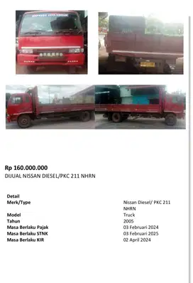 NISSAN DIESEL PKC 211 NHRN