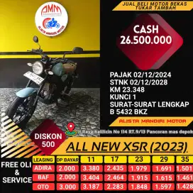 Yamaha XSR 2023 LIKE NEW CASH&KREDIT BISA PAKAI CC /PAYLATER