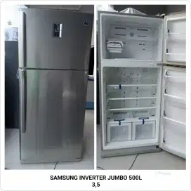KULKAS JUMBO 500L SAMSUNG INVERTER