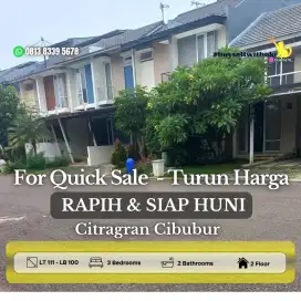 RUMAH CITRAGRAN]CIBUBUR,BEKASI,DEPOK,BOGOR,BSD,JAKARTA SELATAN,TEBET