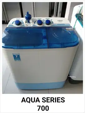 MESIN CUCI 2 TABUNG MERK AQUA