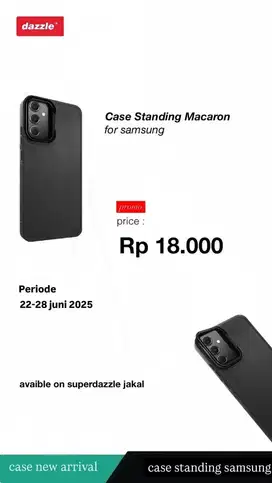 Case standing for samsung