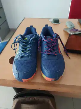 Raket G force + Sepatu Lining Badminton size 44