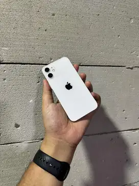 Iphone 12 Mini 64Gb Inter White Fullset Mulus