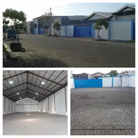 DISEWAKAN Gudang MUTIARA TAMBAK LANGON MARGOMULYO  SIAP PAKAI HOT GRES