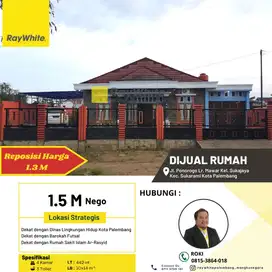 Dijual Rumah di Palembang