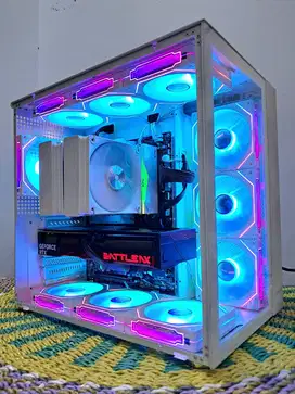 Gaming Render PC Core Ultra 5 235 Gen 15 RTX 4070 12GB DDR6 Ram 32GB D