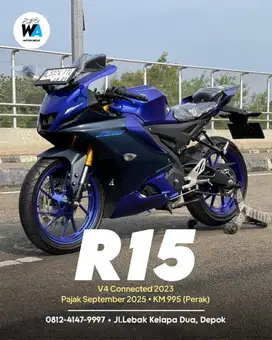 KM 995 PERAK Yamaha R15 V4 Connected 2023 DP 1 JUTA