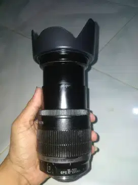 Lensa Canon 18-200mm Minus