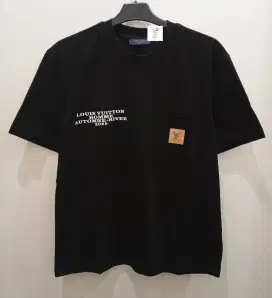 LOUIS VUITTON POCKET BLACK T-SHIRT
