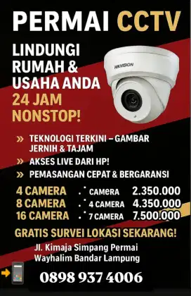 CCTV murah Bandar Lampung