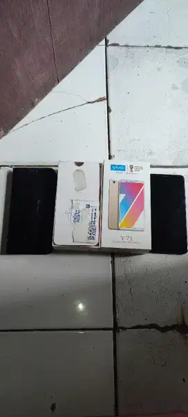 Dijual HP vivo y71 kardus dan lain Aman