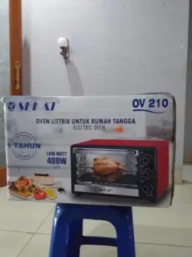 Jual oven 400 watt, 2 liter.