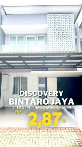 Dijual Cepatt!! Rumah Bagus Siap Huni Di Discovery Bintaro Jaya