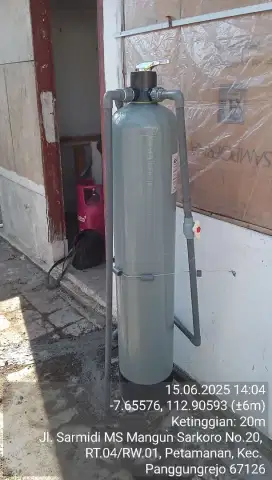 PAKET FILTER AIR SUMUR DENGAN DAN PDAM(DETEKSI PIPA LEDENG BOCOR)