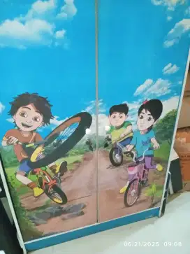 dijual lemari baju anak karakter