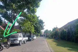 Kavling Pojok asri di Citra Harmoni dekat pos satpam sudah SHM