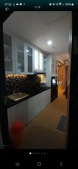 DISEWAKAN HARIAN DELFT APARTEMEN LANTAI 12 FULL FURNISH,FREE WIFI